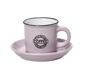 Φλυτζάνι πιατάκι espresso 90 ml Espiel Coffee HUN305