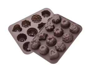 Φόρμα σιλικόνης για 12 σοκολατάκια Pedrini 03GD308