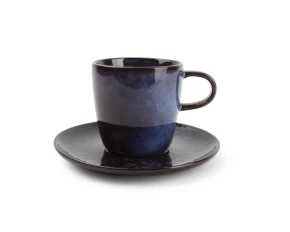 Φλυτζάνι πιατάκι cappuccino stoneware 180 ml Salt&Pepper Marrakech 850226