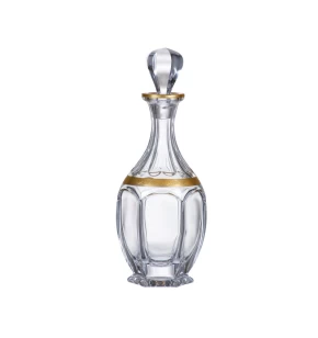 Κρυστάλλινη καράφα 800 ml Crystalite Bohemia Safari Gold