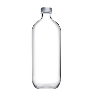 ICONIC BOTTLE W/ METAL LID 1100CC H: 25 D: 9,2 P/384 OB6/PR.BC. Espiel SP80356K6