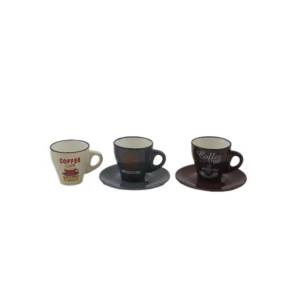 Σετ 6 φλυτζάνια πορσελάνη espresso 85 ml Marva 789041