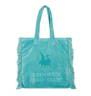 GREENWICH POLO CLUB ΤΣΑΝΤΑ ΘΑΛΑΣΣΗΣ 42Χ45 3733 ΤΥΡΚΟΥΑΖ