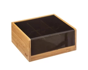 Κουτί για τσάι 21.8 χ 21 χ 10 εκ.bamboo 5Five 167754