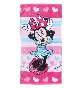 ΠΕΤΣΕΤΑ ΘΑΛΑΣΣΗΣ MINNIE HEARTS 70Χ140 5862 ΜΕΝΤΑ, ΦΟΥΞΙΑ