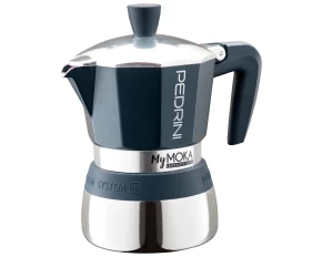 Μπρίκι espresso 3 φλιτζανιών Pedrini MyMoka Induction 02CF095 Blu Notte
