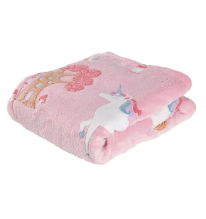 DAS BABY ΚΟΥΒΕΡΤΑ FLEECE 80X110 RELAX 4866 ΛΕΥΚΟ, ΜΠΛΕ, ΡΟΖ