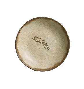 Πιάτο βαθύ stoneware 22.5 χ 5 εκ. Porto Brasil Bio Native 1942