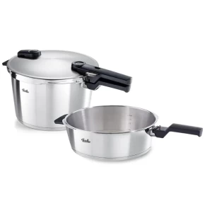 Σετ χύτρα ταχύτητος 8 lt & quattro Fissler Vitaquick Premium