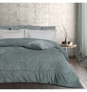 DAS HOME ΚΟΥΒΕΡΤΟΠΑΠΛΩΜΑ SHERPA ΜΟΝΟ 1179 GREY