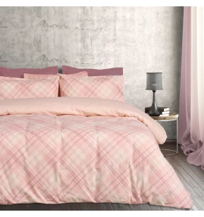 DAS HOME ΣΕΤ ΠΑΠΛΩΜΑΤΟΘΗΚΗ ΥΠΕΡΔΙΠΛΗ FLANNEL 9638 ECRU, NUDE