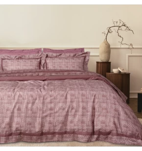 DAS HOME ΠΑΠΛΩΜΑΤΟΘΗΚΗ ΣΕΤ ΥΠΕΡΔΙΠΛΗ EXECUTIVE 1687 CREAM, DARK ROSE