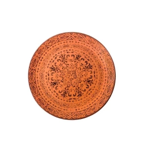 Πιάτο φαγητού πορσελάνη 27 εκ. Oriana Ferelli terracotta 22268-01