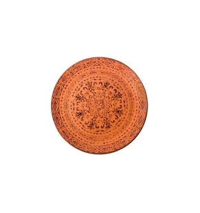 Πιάτο φρούτου 20 εκ. πορσελάνη Oriana Ferelli terracotta 22268-01