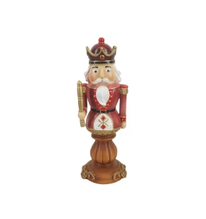 Πολυεστερική φιγούρα Xmas Nutcracker 7x7x20 εκ. Marva 856012