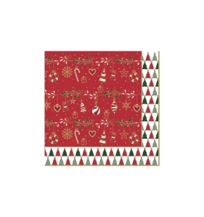 Σετ 20 χαρτοπετσέτες Xmas 16.5x16.5 εκ. Easy Life 414FACH 