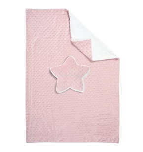 GREENWICH POLO CLUB ΚΟΥΒΕΡΤΑ FLEECE 75X100 ΒΑΒΥ 8847 PINK, WHITE