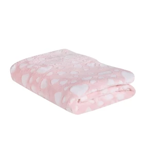 DAS BABY ΚΟΥΒΕΡΤΑ FLEECE 75X100 RELAX 4907 PINK